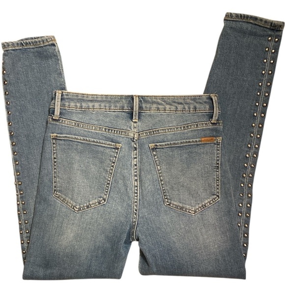 Joe's Jeans The Charlie Studded Skinny Jeans High Rise Size 27 Denim Casual Fun - Picture 5 of 10